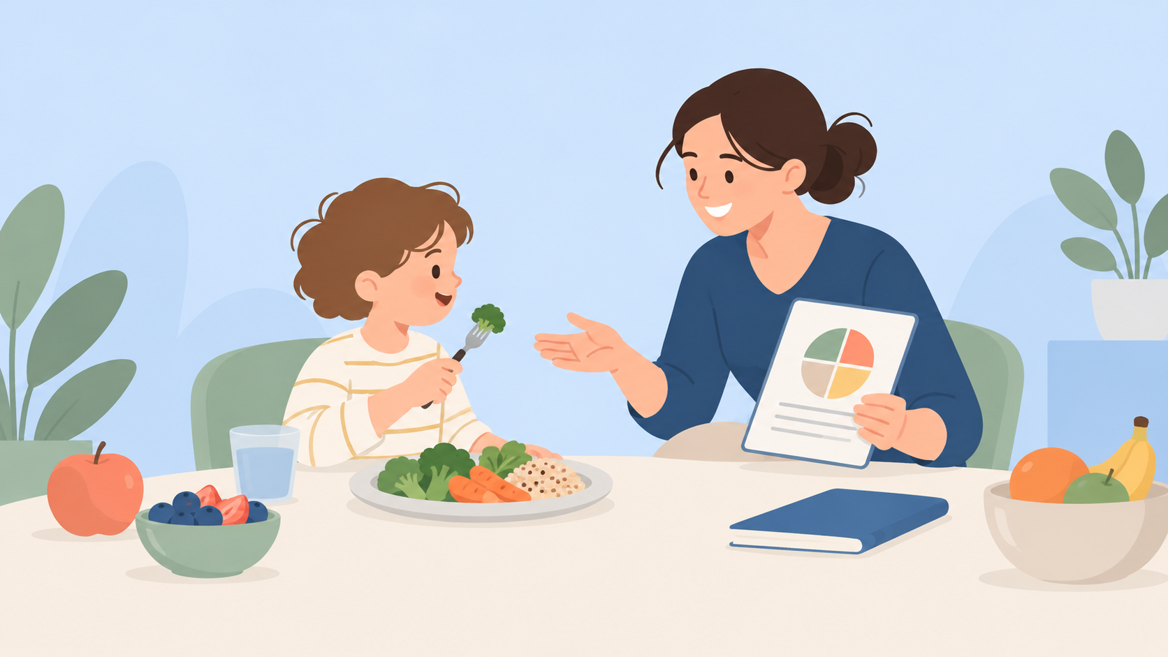 Immagine concettuale dedicata alla nutrizione